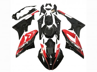 Meilleurs Carénages Moto BMW S1000RR 2017-2018 - Rouge Noir Brillant