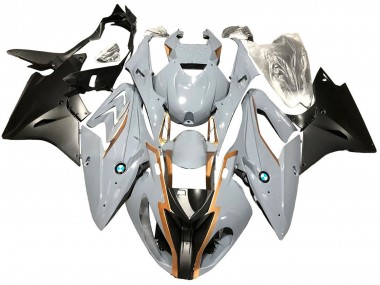 Meilleurs Carénages Moto BMW S1000RR 2017-2018 - Nardo Gris Noir Mat