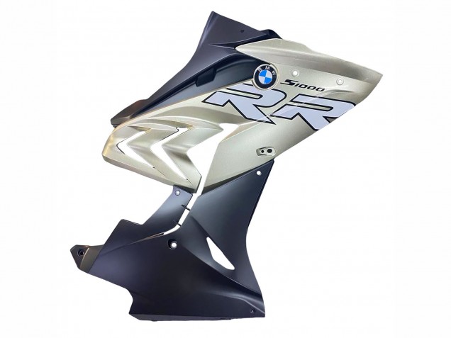 Carénages Moto BMW S1000RR 2017-2018 - Argent Noir