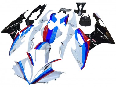 Meilleurs Kits Carénage Moto BMW S1000RR 2015-2016 - Blanc Rouge Bleu Noir Brillant