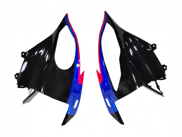 Carénages Moto BMW S1000RR 2015-2016 - Rouge Bleu Noir Noir Brillant