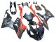 Carénages Moto BMW S1000RR 2015-2016 - Noir Mat Rouge