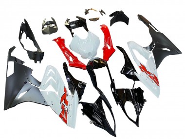 Meilleurs Carénages Moto BMW S1000RR 2015-2016 - Rouge Blanc Noir Brillant Noir Mat