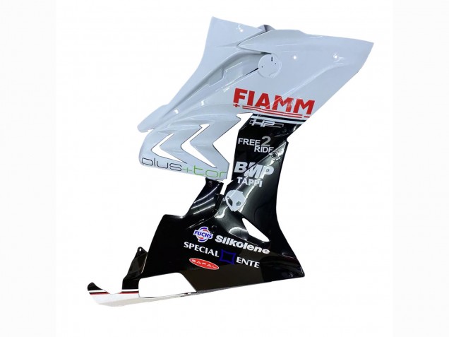 Carénages Moto BMW S1000RR 2015-2016 - Blanc Noir Brillant Fiamm