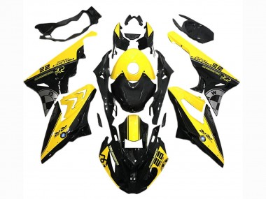 Meilleurs Carénages Moto BMW S1000RR 2015-2016 - Jaune Noir