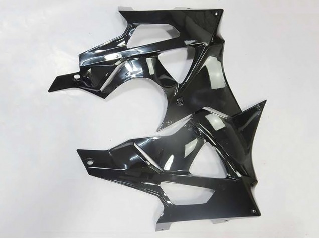 Carénages Moto BMW S1000RR 2009-2014 - Argent Bleu Noir Brillant