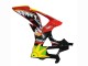 Carénages Moto BMW S1000RR 2009-2014 - Rouge Bleu Jaune Requin