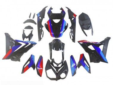 Meilleurs Carénages Moto BMW S1000R 2014-2016 - Bleu Rouge Noir