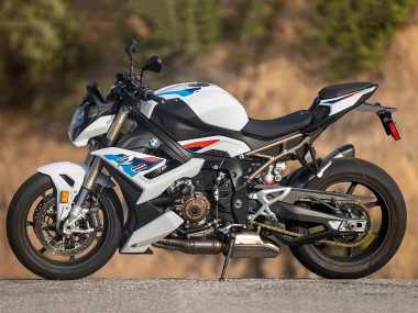 Meilleurs Carénages Moto BMW S1000R 2021-2025 - Blanc Bleu Rouge