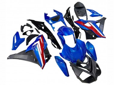 Meilleurs Carénages Moto BMW S1000R 2014-2016 - Bleu Rouge