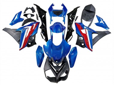 Meilleurs Carénages Moto BMW S1000R 2014-2016 - Bleu Rouge