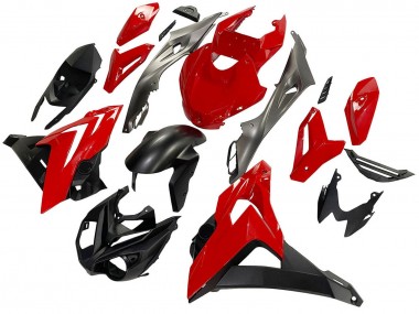 Meilleurs Carénages Moto BMW S1000R 2014-2016 - Noir Rouge
