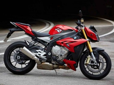 Meilleurs Carénages Moto BMW S1000R 2014-2016 - Noir Rouge