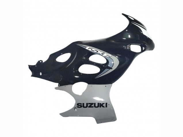 Carénage Moto Suzuki GSX600F/GSX750F 2004-2006 - Noir Brillant Gris