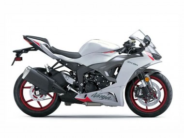 Meilleurs Carénages Moto Kawasaki ZX6R 2023-2025 - Blanc Perle Noir Rouge