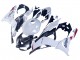 Carénages Moto Kawasaki ZX6R 2023-2025 - Blanc Perle Noir Rouge