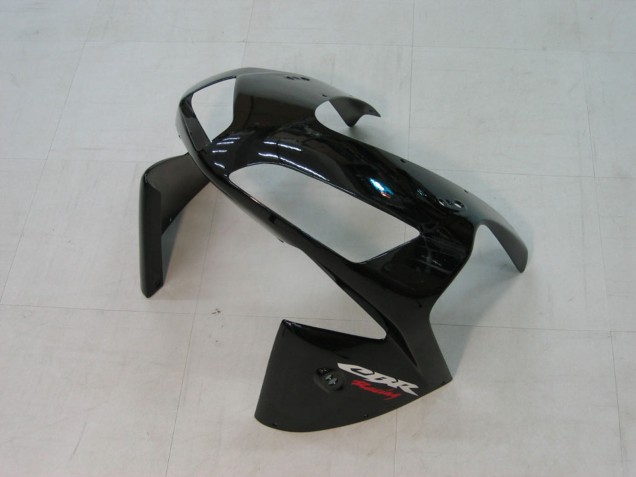 Carénages Moto Honda CBR600RR 2003-2004 - Noir Brillant Rouge Décalque