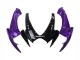 Kits Carénage Moto Suzuki GSXR 600 / GSXR 750 2006-2007 - Violet Noir Brillant