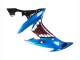 Carénages Moto Yamaha YZF 1000 R1 2004-2006 - Bleu Noir Rouge Blanc Requin