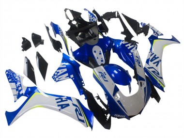 Meilleurs Carénages Moto Yamaha YZF 1000 R1 2020-2025 - Blanc Bleu Jaune Néon Noir Brillant