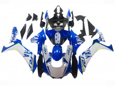 Meilleurs Carénages Moto Yamaha YZF 1000 R1 2020-2025 - Blanc Bleu Jaune Néon Noir Brillant