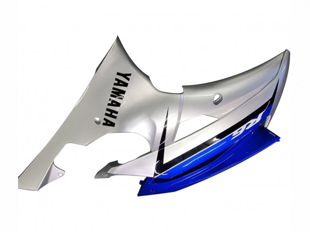 Carénages Moto Yamaha YZF 600 R6 2008-2016 - Argent Bleu