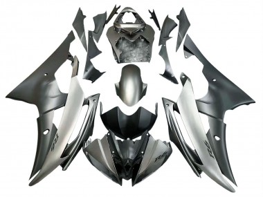 Meilleurs Carénages Moto Yamaha YZF 600 R6 2008-2016 - Argent Gris