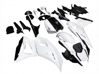 Meilleurs Carénages Moto Yamaha YZF R7 2021-2024 - Blanc Brillant