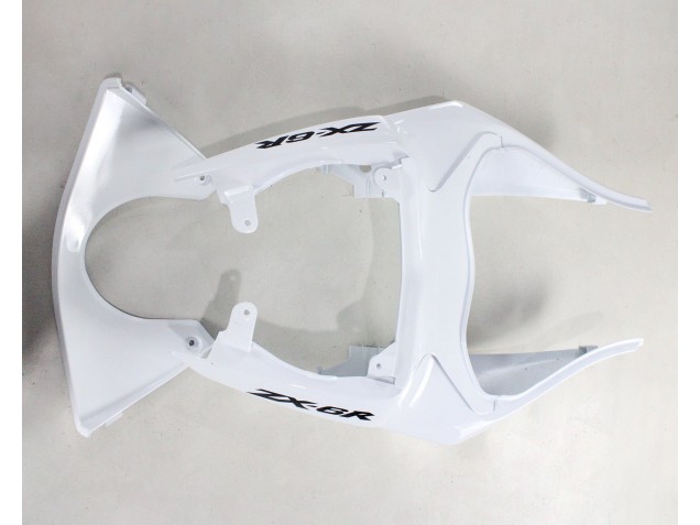 Carénages Moto Kawasaki ZX6R 2009-2012 - Blanc Noir Ninja