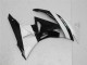 Carénages Moto Kawasaki ZX6R 2009-2012 - Noir Brillant Blanc