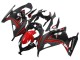 Carénages Moto Kawasaki EX300 2013-2017 - Rouge Noir