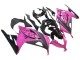 Carénages Moto Kawasaki EX300 2013-2017 - Rose Noir
