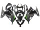 Carénages Moto Kawasaki EX300 2013-2017 - Noir Brillant Noir Mat Vert