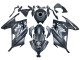 Carénages Moto Kawasaki EX300 2013-2017 - Noir Mat Blanc Elf Neige