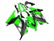 Carénages Moto Kawasaki EX300 2013-2017 - Vert Argent Noir