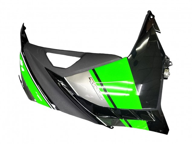 Carénages Moto Kawasaki EX300 2013-2017 - Vert Argent Noir