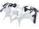 Carénages Moto Kawasaki EX300 2013-2024 - Blanc Noir