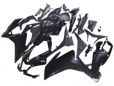 Meilleurs Carénages Moto Aprilia RS4 50 125 2012-2018 - Noir Brillant