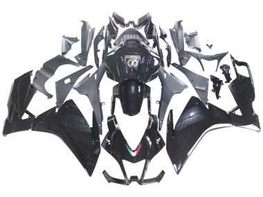 Meilleurs Carénages Moto Aprilia RS4 50 125 2012-2018 - Noir Brillant