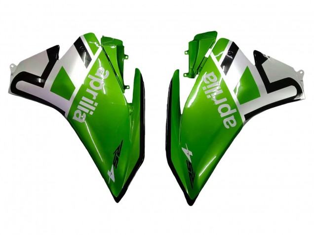 Carénages Moto Aprilia RS4 50 125 2012-2018 - Blanc Vert Noir Brillant