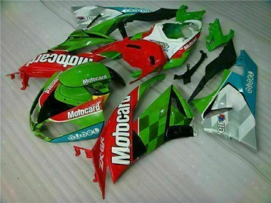 Meilleurs Carénages Moto Kawasaki ZX6R 2009-2012 - Vert Blanc Rouge Noir Bleu Motocard
