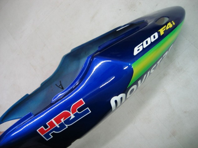 Carénages Moto Honda CBR600 F4i 2004-2007 - Bleu Jaune Vert MoviStar