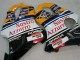 Carénages Moto Honda CBR600 F4i 2004-2007 - Jaune Bleu Blanc Noir Nastro Azzurro