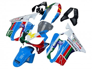 Meilleurs Carénages Moto Honda CBR600 F4i 2004-2007 - Blanc Bleu Vert Rouge