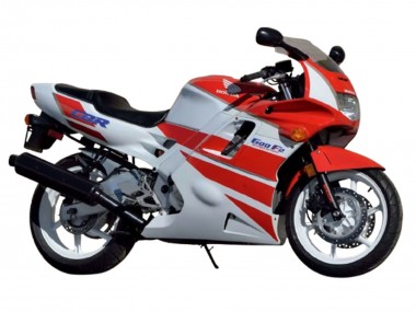 Meilleurs Carénages Moto Honda CBR600 F3 1997-1998 - Blanc Rouge