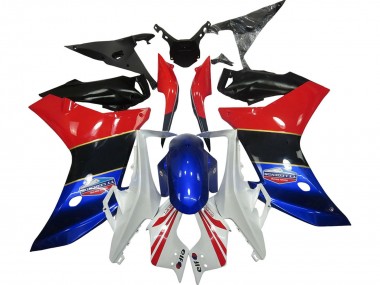 Meilleurs Carénages Moto Honda CBR600F 2011-2013 - Blanc Rouge Bleu Noir Brillant