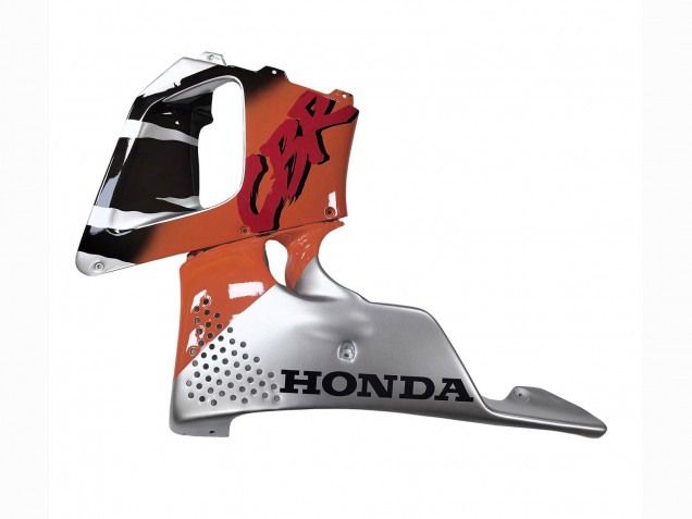Carénages Moto Honda CBR900RR 893 1994-1995 - Argent Orange Noir Brillant