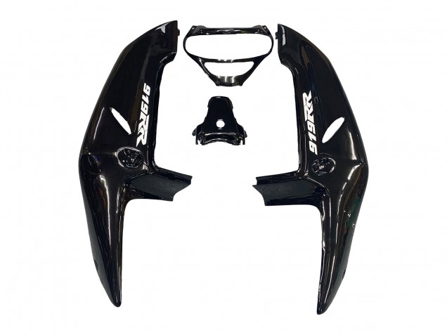 Carénages Moto Honda CBR900RR 919 1998-1999 - Noir Brillant Blanc Décalque