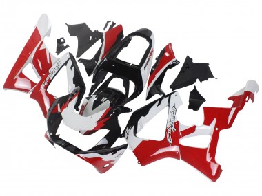Meilleurs Carénages Moto Honda CBR900RR 929 2000-2001 - Blanc Rouge Noir Brillant Courses