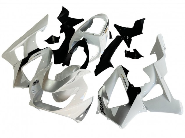 Carénages Moto Honda CBR900RR 929 2000-2001 - Blanc Argent